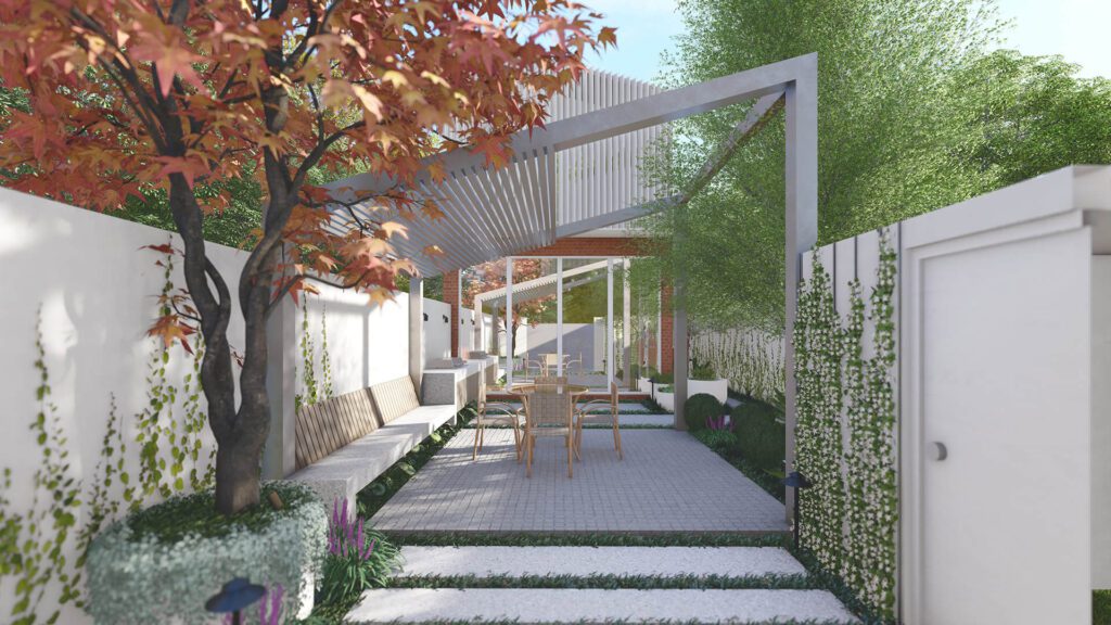 landscape and pool design Albert Park
