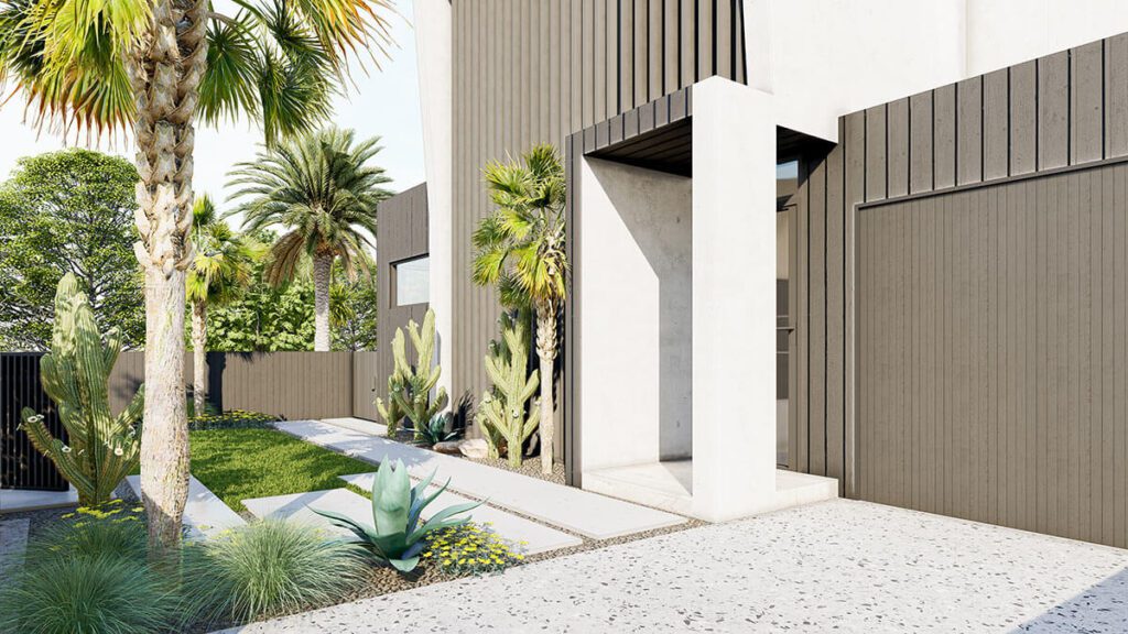landscape and pool design Northcote