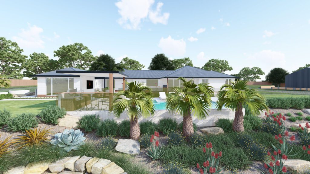 landscape and pool design in Yarrambat