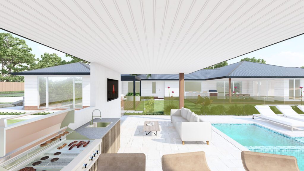 3D landscape and pool design in Yarrambat