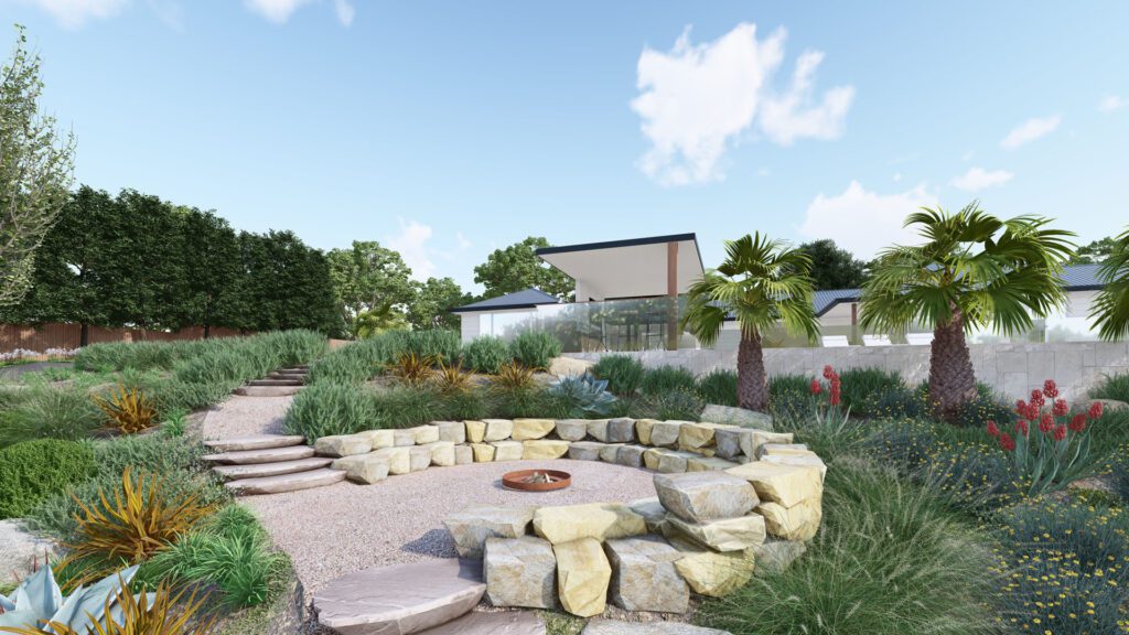 3D landscape and pool design in Yarrambat