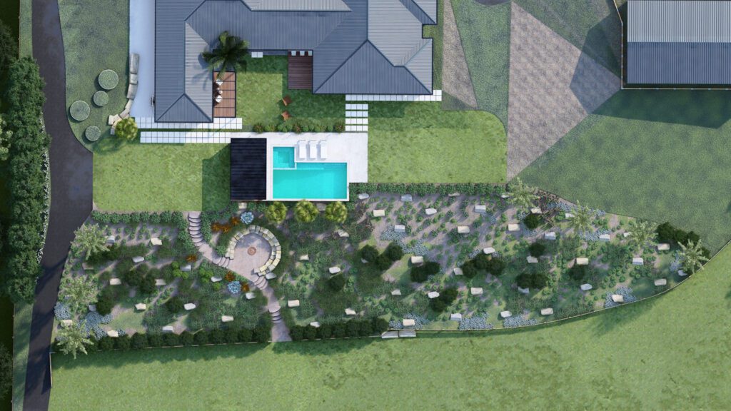 landscape and pool design in Yarrambat