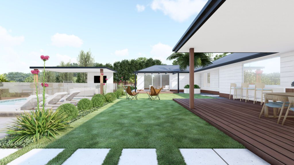 landscape and pool design in Yarrambat