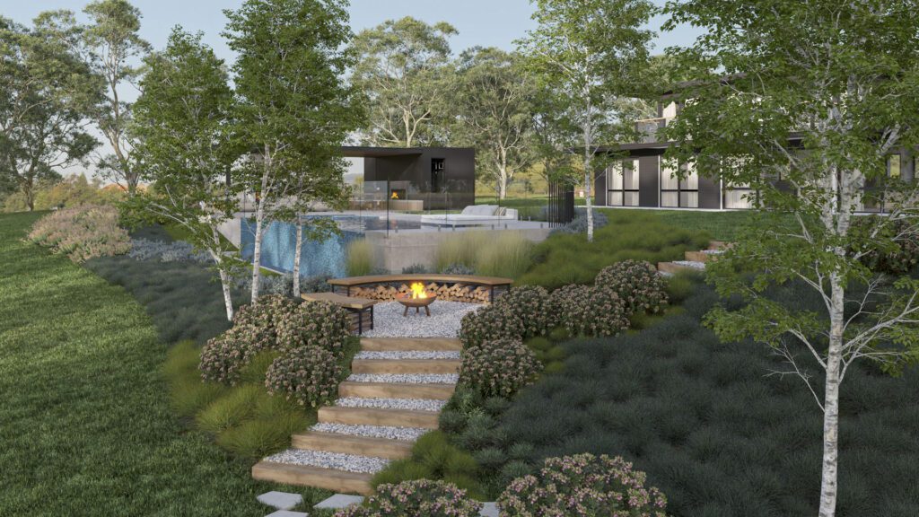 landscape and pool design in Yarrambat