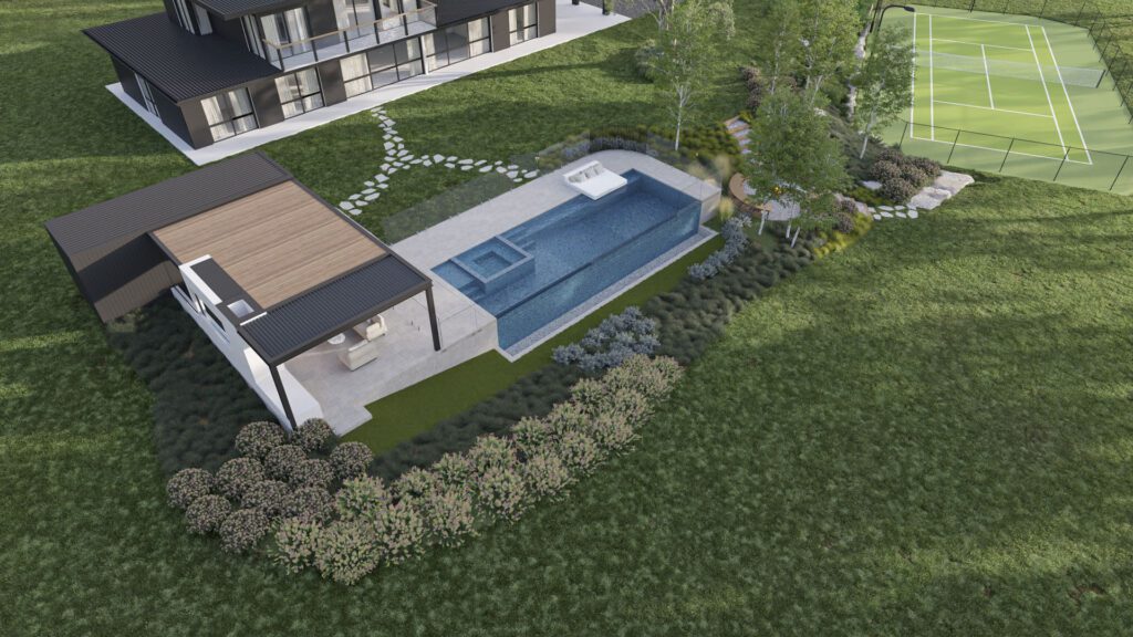 landscape and pool design in Yarrambat