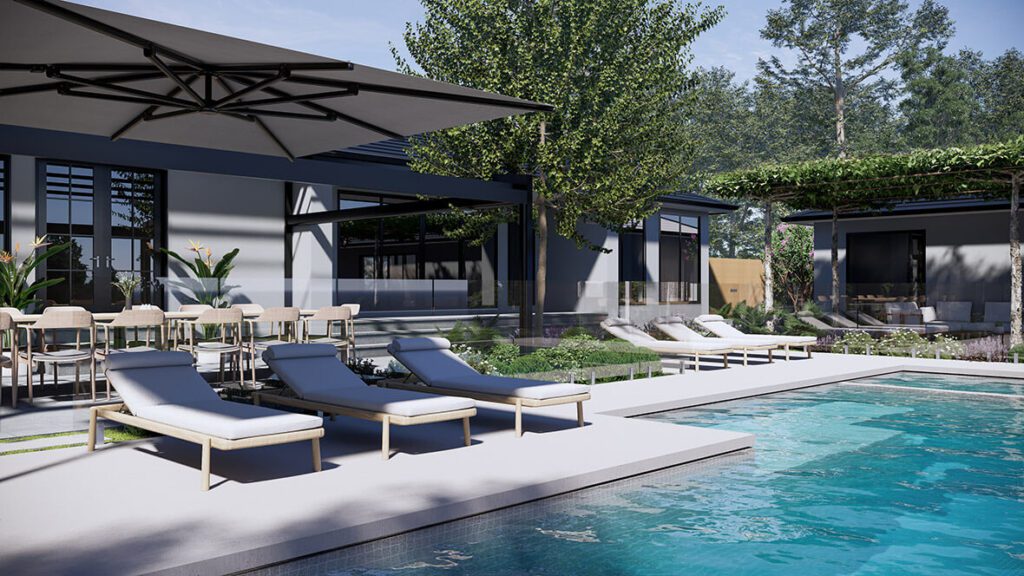 landscape and pool designer in Donvale