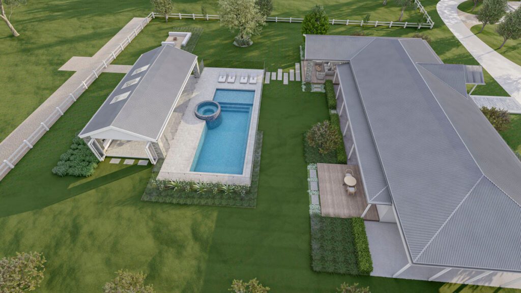 landscape and pool designer in Whittlesea
