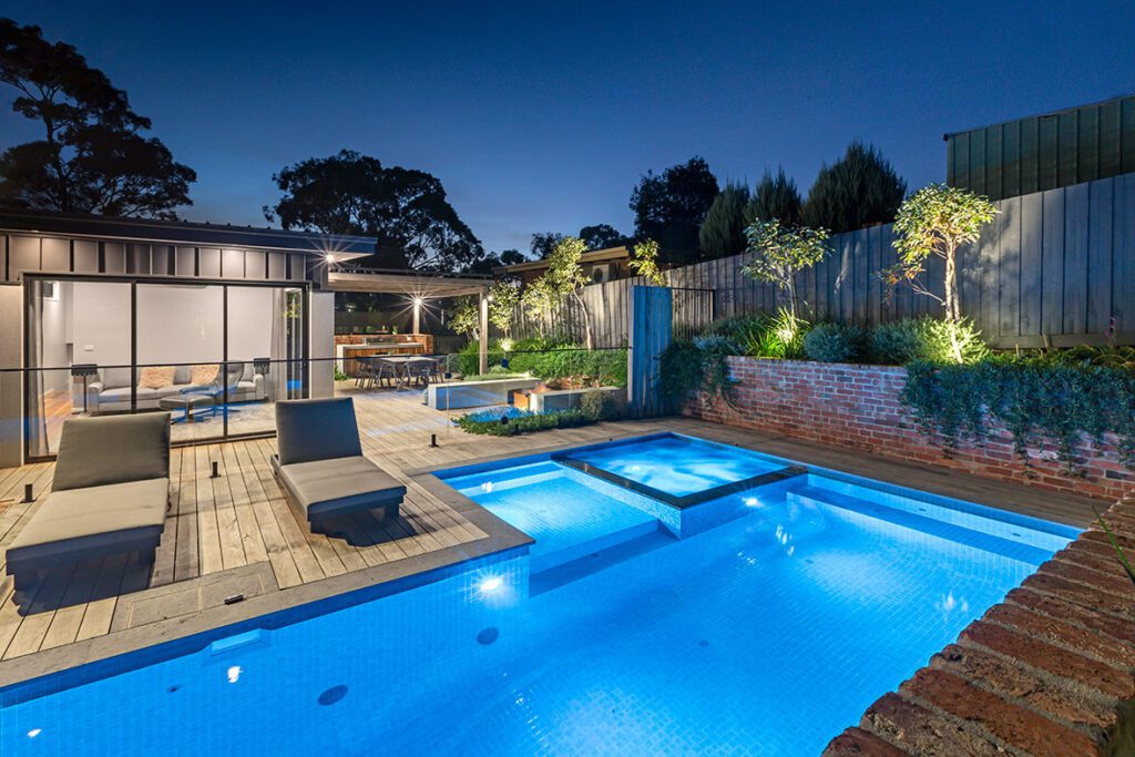 landscape and pool architects in Eltham North