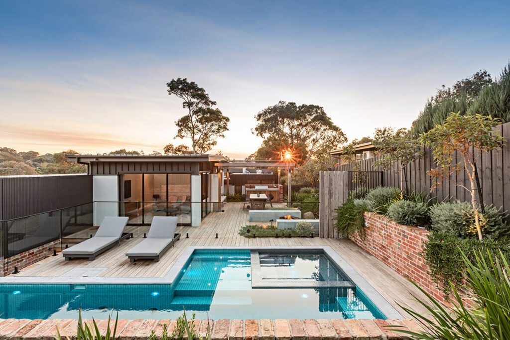 landscape and pool architects in Eltham North