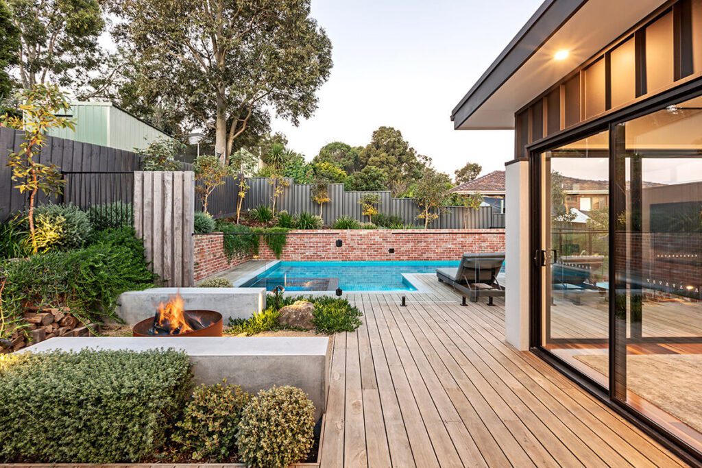 landscape and pool architects in Eltham North