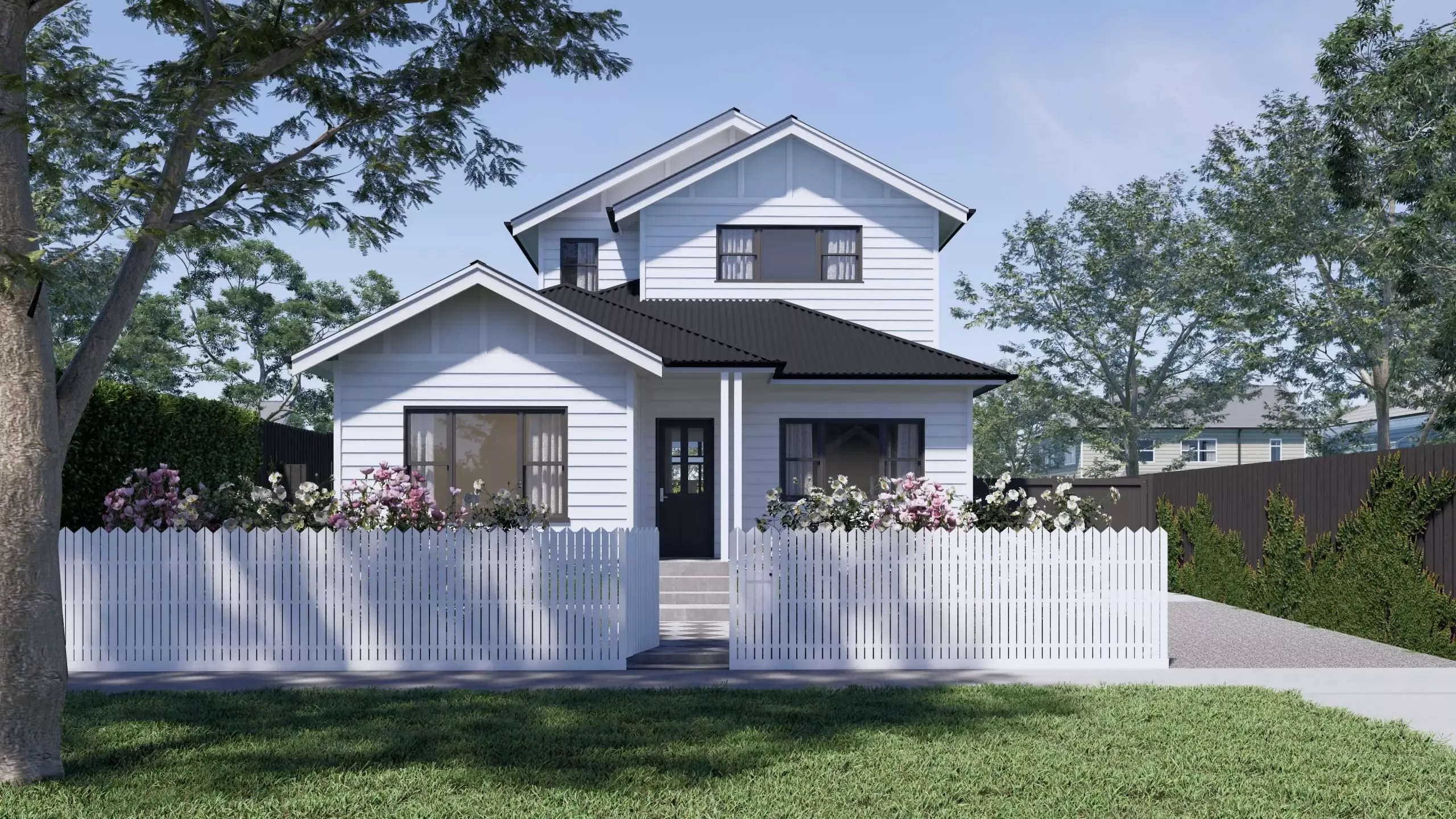 Luxury garden and pool design Melbourne