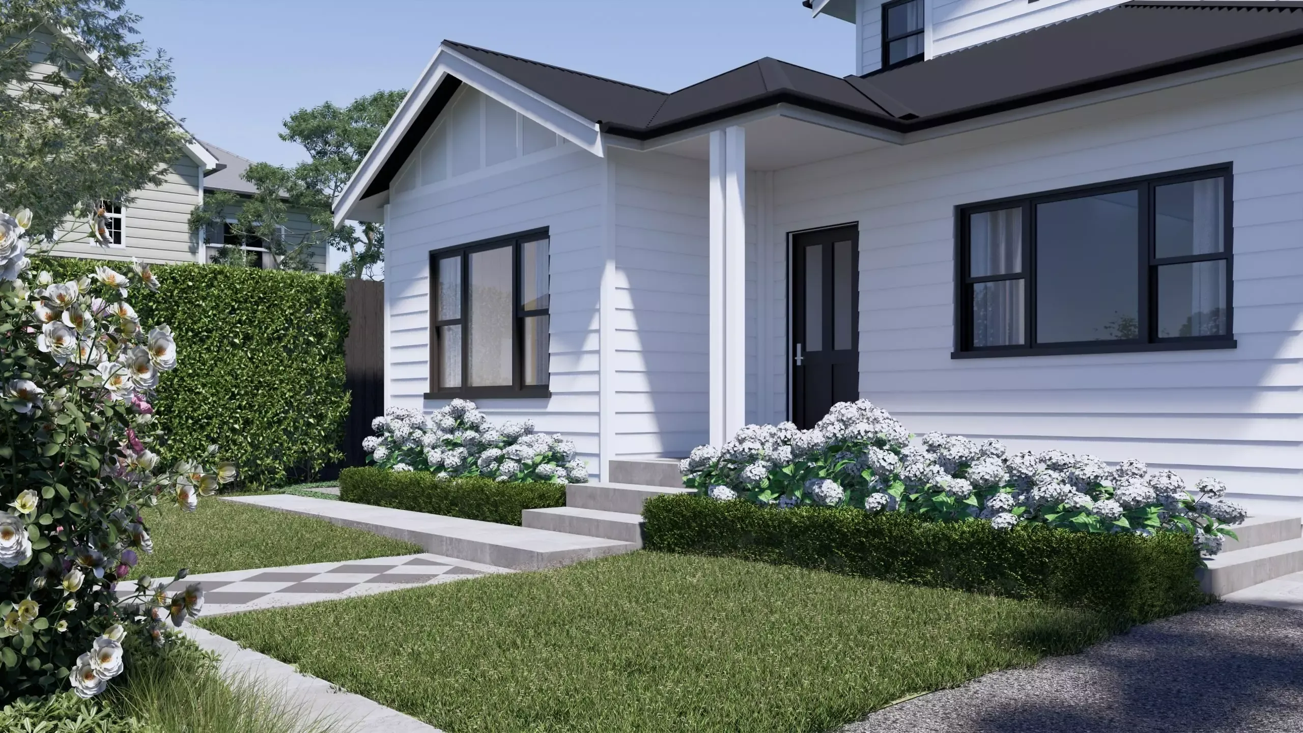 Luxury garden and pool design Melbourne