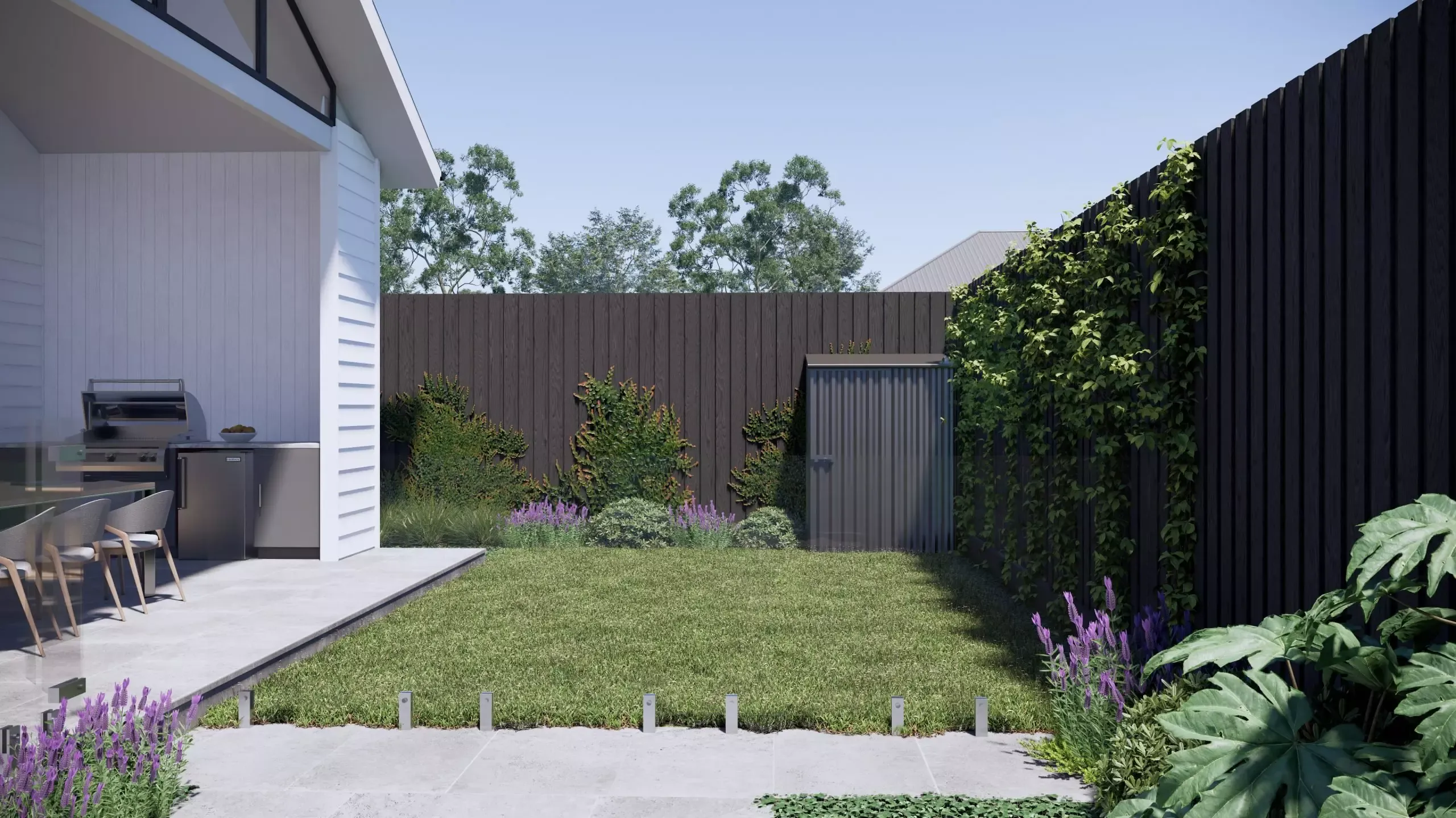 Small garden designer Melbourne